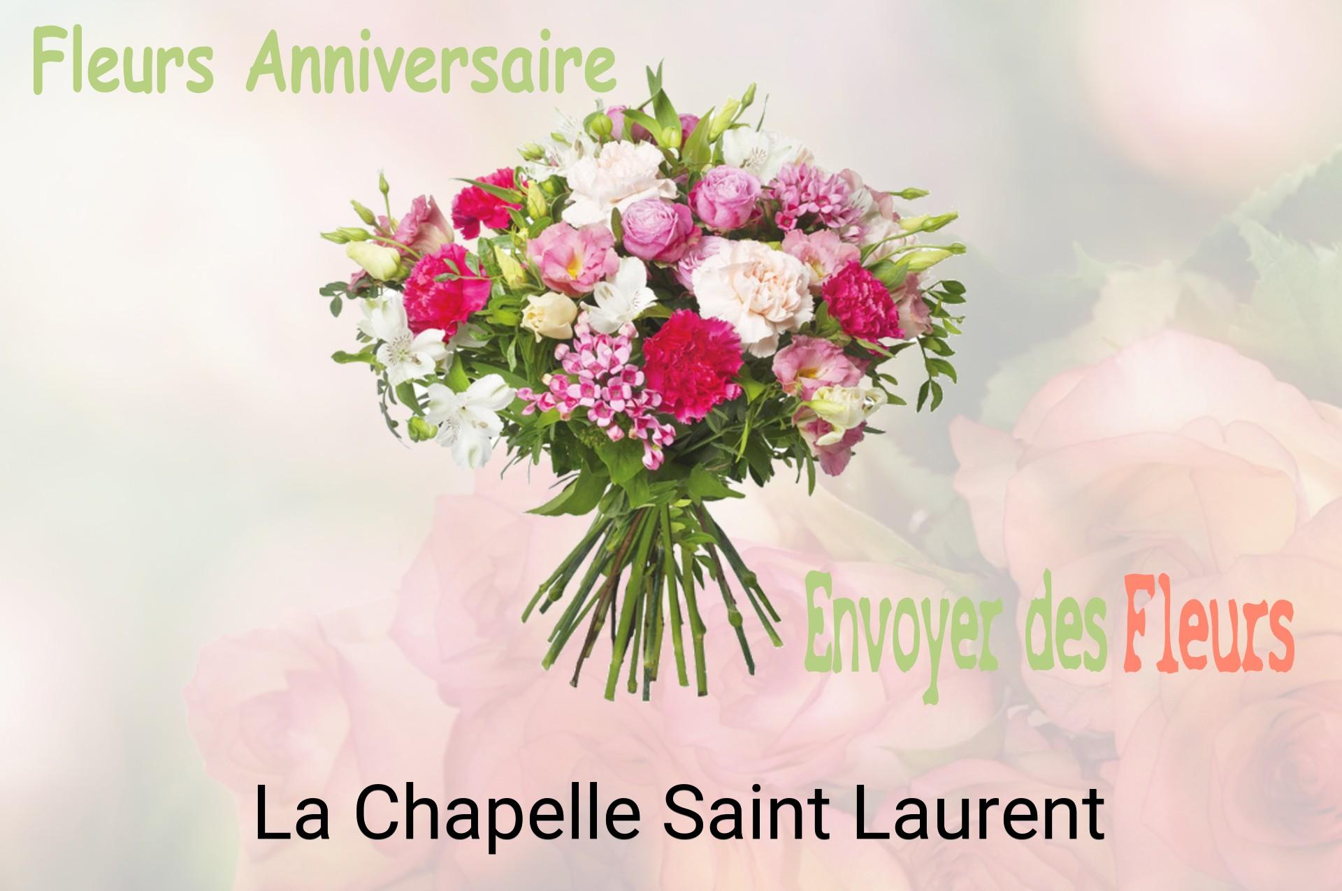 Bouquet de fleurs d’anniversaire livré à La Chapelle-Saint-Laurent
