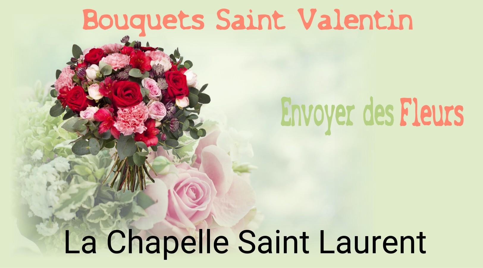 Roses de Saint-Valentin livrées à La Chapelle-Saint-Laurent